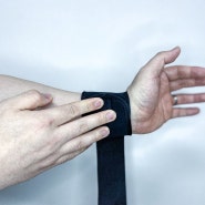 [리뷰] 터널증후군 또는 고중량 운동으로 인한 손목 부상 방지 손목 보호대(스트랩)