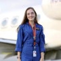웨스턴미시간대학교 졸업생 Anna Litvinova는 비행 출발을 시작했습니다. /항공유학
