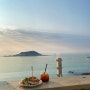 제주도 협재해변 최고의 포토존 루프탑 해먹 있는 카페 쉼표 내돈내산