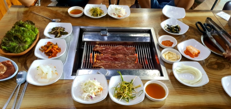 가평맛집 갈비집, LA갈비로 유명한 우리숯불갈비