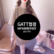 중국 무역 GATT 협정과 MFN(최혜국대우)