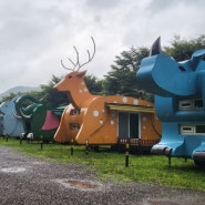 [포항] 포항 아이랑 가볼만 한곳 비학산 자연휴양림 동물카라반(예약 및 물놀이장이용방법)