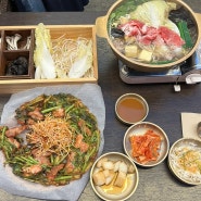 신용산 미미옥 샤브샤브 찐으로 맛있다!! (w.줄서는식당2에 나옴)