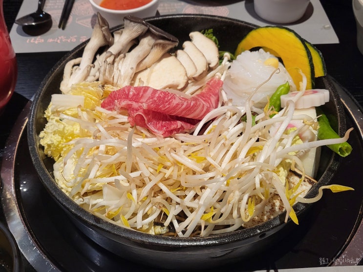 구래동맛집 무한리필 스키야키 옥소반 김포구래점