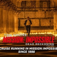 RUNNING IN MISSION IMPOSSIBLE SINCE 1996
