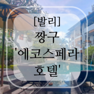 [발리] 짱구_에코스페라 호텔 (Ecosfera Hotel) 후기(장단점)