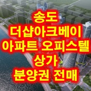송도 더샵 아크베이 아파트, 오피스텔 , 상가 프리이머 분양권 전매