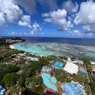 괌 pic 리조트 로얄클럽룸 골드카드 수영장 후기