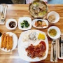 김포 칼국수 맛집 "다하랑" 칡바지락칼국수, 수제등심돈까스, 새우튀김