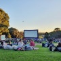 박쥐와 함께한 Moonlight Cinema in Centennial Park