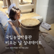 여름방학 체험 가볼만한 곳🌾국립농업박물관 feat. 어린이박물관 현장매표 꿀팁 (비오는 날 아이랑)