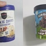 벤앤제리스 초콜렛 퍼지 브라우니 VS 홈플러스 쿠키도우 아이스크림