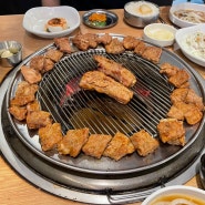 [서울/송파] 흥부골숯불돼지왕갈비 후기 _ 내돈내산 송파 갈비 맛집