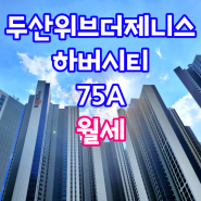 [두산위브더제니스하버시티전세]두산위브더제니스하버시티월세 75A (3000/85)