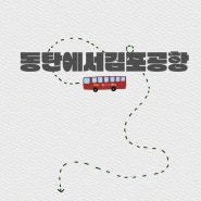 동탄에서 김포공항 가는 버스