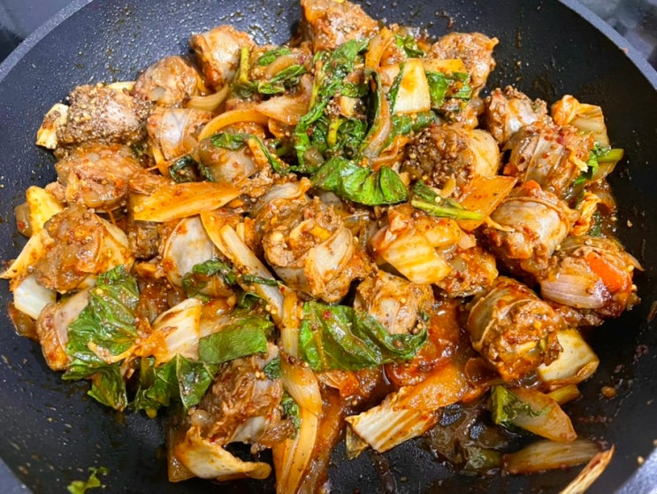 순대 타운 맛 그대로 순대 볶음 만드는법 : 네이버 블로그