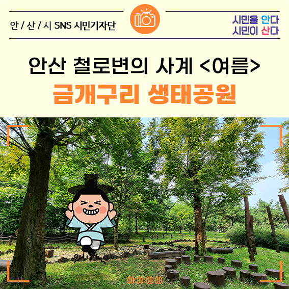 안산 철로변의 사계 <여름> - 금개구리 생태공원에 다녀오다.