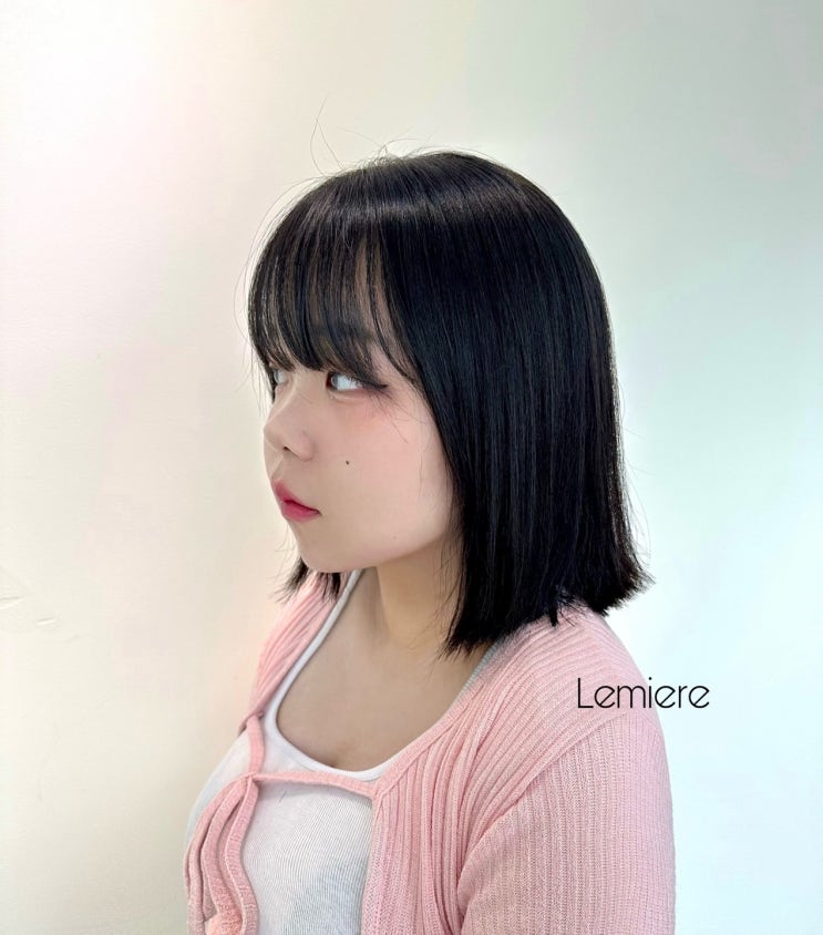 ♡차분한 단발 테슬컷♥ : 네이버 블로그