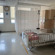 두돌아기폐렴 한림대강남성심병원 소아병동 4인실입원