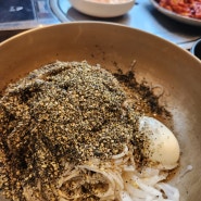 과천 선바위 맛집, 들기름 막국수가 맛있는 메밀 장터 본점 (막국수,수육 조합 추천)