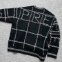 "슈프림" 백 로고 패턴 스웨터 리뷰