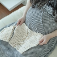 임산부 기초 태교 뜨개질 아기옷 만들기 - 비기닝 조끼 & 보넷 DIY