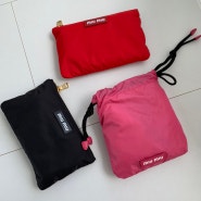 [주킴][품절] miu miu nylon backpack [pink] 바로배송