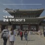 서울 궁궐 BEST5 경복궁 경희궁 덕수궁 창경궁 창덕궁