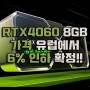 RTX 4060 그래픽카드 가격 인하 확정
