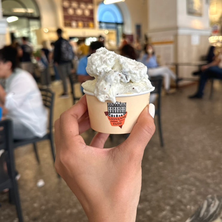 유럽여행 이탈리아 로마 Gelateria Fassi 파씨 젤라또 리뷰. : 네이버 블로그
