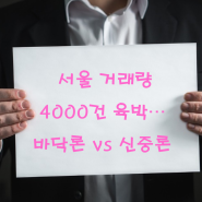 서울 거래량 4000건 육박... 바닥론 vs 신중론