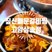 [고양시] 매운 갈비찜의 기본!'짚신매운갈비찜 고양삼송점'