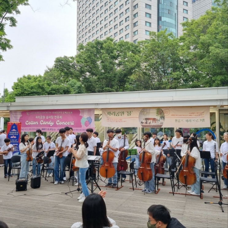 라비앙뮤직오케스트라/솜사탕연주회/파리공원 야외연주회/가족음악회/목동오케스트라/라비앙뮤직오케스트라 : 네이버 블로그