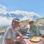 TMB(뚜르 드 몽블랑) 백패킹 Day 9 (보충 하이킹) : Montroc마을~락블랑(Lac Blanc)호수 산장~Gliere고개~Planplaz~샤모니 하산