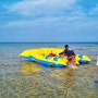강원도 동해 여행 물이 얕아 아이들과 놀기 좋은 바닷가 해변 양양 설악해수욕장 이용 정보