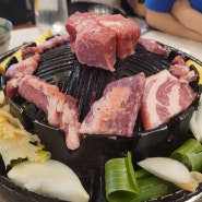 [마포역고기집] 용강동 고기 맛집 '리가든 마포'