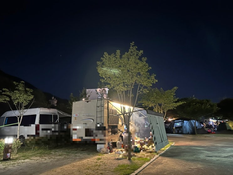 한려해상 학동 자동차야영장 명당 추천, 편의시설 정보 : 네이버 블로그