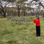 [케냐 여행 1] 워킹 사파리 / 코앞에서 만난 동물들 / 나이바샤 호수 + 크레센트 섬 구경