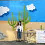 학생 벽화봉사활동 참여행사로 진행된 공공미술 프로젝트! 어린왕자 벽화 그리기