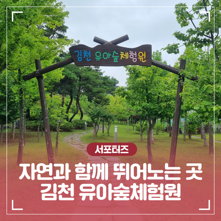 자연과 함께 마음껏 뛰어노는 곳 김천 유아숲체험원 _ 김천시...