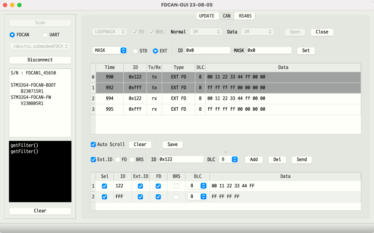 [STM32G4-FDCAN] CAN GUI 구현 : 네이버 블로그