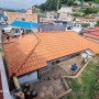 삼척항 마을 지붕 리모델링 공사(수입기와 교체)