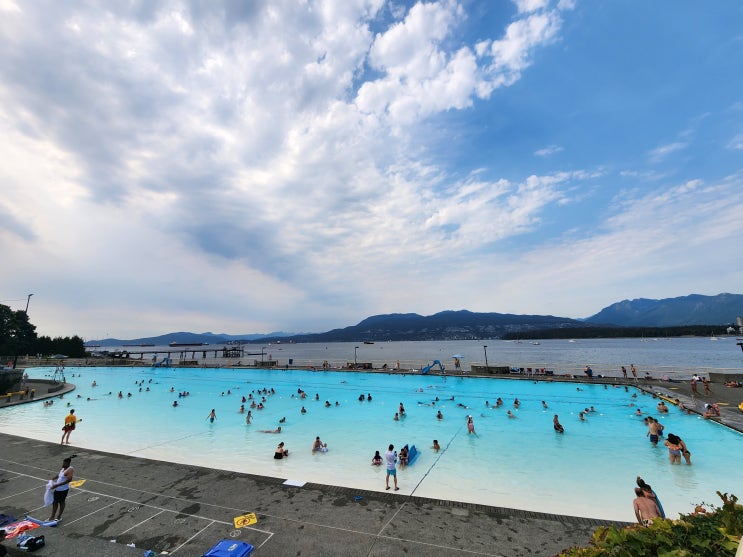 밴쿠버, Kitsilano beach와 pool, 키칠라노 비치와 수영장 : 네이버 블로그