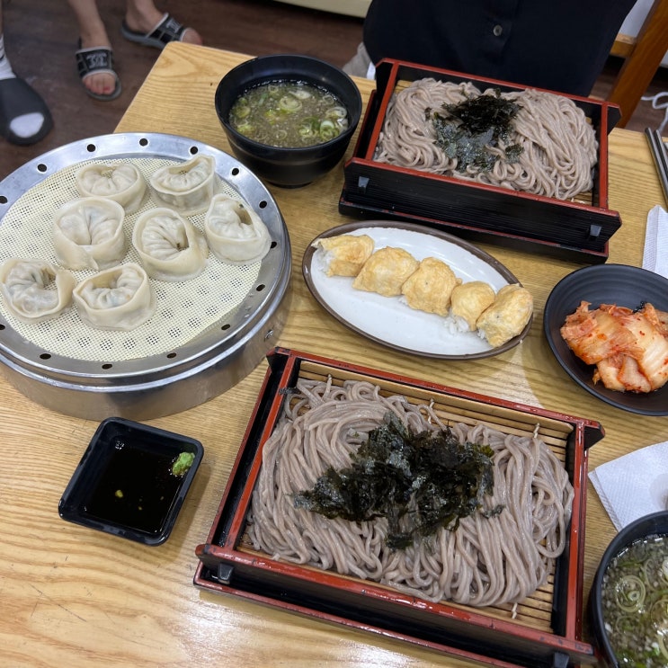 [여의도] ‘청수우동메밀냉면’ 만두,모밀정식 여의도 시원한 메밀국수 맛집 모밀국수맛집 여의도맛집 : 네이버 블로그