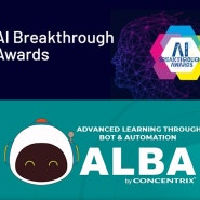 콘센트릭스 AI 트레이닝 봇 'ALBA', 챗봇 이노베이션 어워드 수상