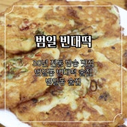 부산 빈대떡 맛집, 범일동술집 놀토에 방송된 범일빈대떡에서 비오는 날 빈대떡과 술한잔