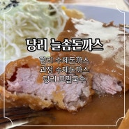 당리 밥집, 당리 돈까스 늘솜돈까스에서 수제돈까스랑 모밀국수 먹방