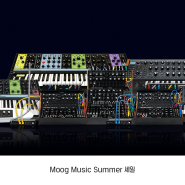 [프로모션] Moog의 Summer Sale을 통해 무그 제품을 저렴하게 구입해보세요 ~