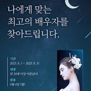 서울싱글모임 디노블 최고의 배우자 찾기 8월 특별 이벤트 실시