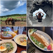 [여름 제주도] 2박 3일 일정으로 제주도 한바퀴 돌기(2일차, 3일차) : 숙소, 관광, 맛집 추천